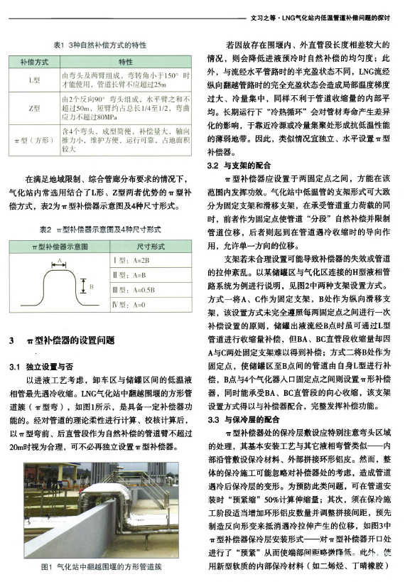 LNG氣化站內低溫管道補償問題的探討.png