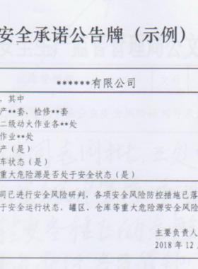 應(yīng)急管理部關(guān)于全面實施危險化學品企業(yè)安全風險研判與承諾公告制度的通知應(yīng)急〔2018〕74號